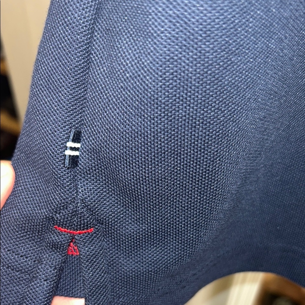 Nautica Men's Navy Polo Shirt worn once before great shape - Picture 6 of 7